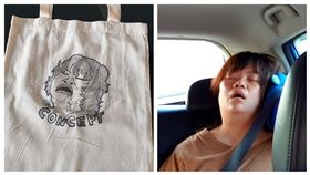 婦女節,帆布袋,手繪,夫妻（圖／原PO授權提供）