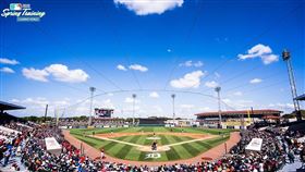 大聯盟春訓熱身賽。（圖／翻攝自大聯盟推特）