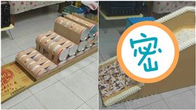 新手爸狂存30奶粉罐…竟是為了做這個！成品曝光網暴動（圖／翻攝自爆廢公社）