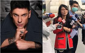 鋼琴家邁可森與期主辦單位好滿意娛樂負責人CEO林子新。（圖／好滿意娛樂提供）