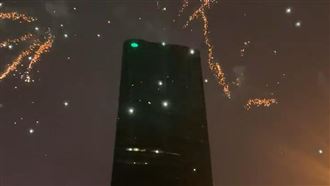 員工感性聚集陪倒數　道別台中亞緻