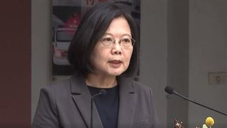 台灣經驗還公道？小英：口罩是例子…