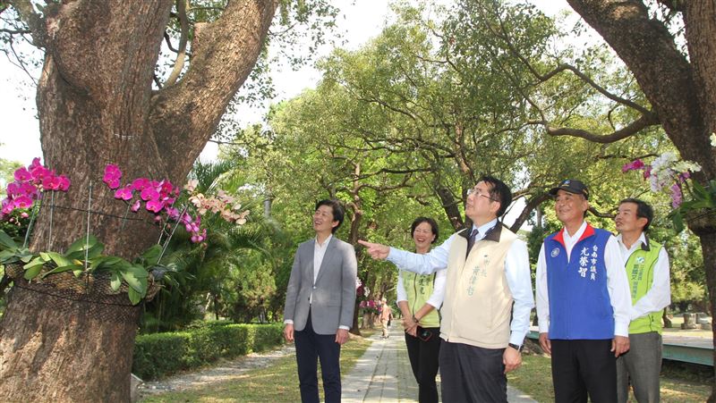 疫情衝擊蘭花產業　黃偉哲：程度待評