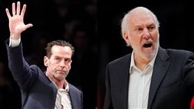 NBA／重建有功仍再見　波總幫說話 NBA,布魯克林籃網,Kenny Atkinson,聖安東尼奧馬刺,Gregg Popovich 翻攝自推特