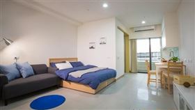 新店央北社宅跨世代共居種子計畫招募中，3月2日起受理，圖為套房樣品屋（圖／新北市政府）