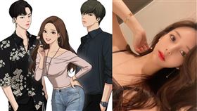 《女神降臨》任朱靜曝素顏見光死。（圖／翻攝自meow91__IG）