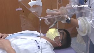 醫護檢疫靠它「罩」　防護插管避噴濺