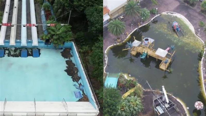 塵爆後停業5年　八仙樂園荒涼慘況曝
