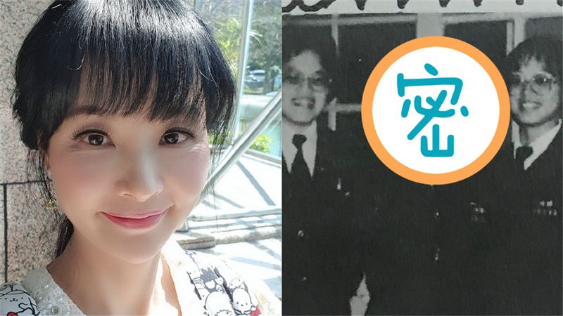 許聖梅嫩照出土　瓊瑤女星竟是她同學