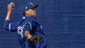 ▲柳賢振先發4.1局送出4K無失分，拿下熱身賽首勝。（圖／美聯社／達志影像）