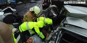 台62線,追撞,3車　消防提供