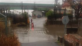 台中,沙鹿,南勢溪,落水,低窪,高中生