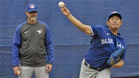 ▲美國職棒大聯盟藍鳥隊山口俊。（圖／美聯社）