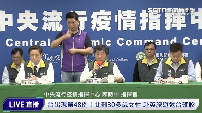 國內累計48名確診　17人解除隔離