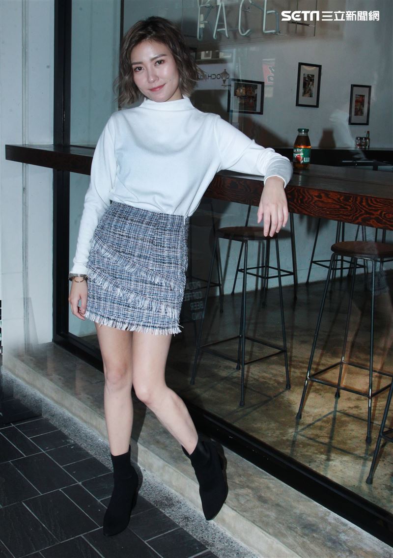 傅健穎接受三立新聞網專訪。（記者邱榮吉/攝影）