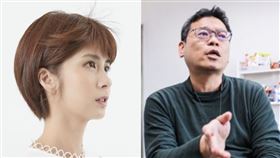 真不避嫌？蔡宜芳早在張益贍妻女合照貼文留言：真的好美！（組合圖／翻攝臉書）