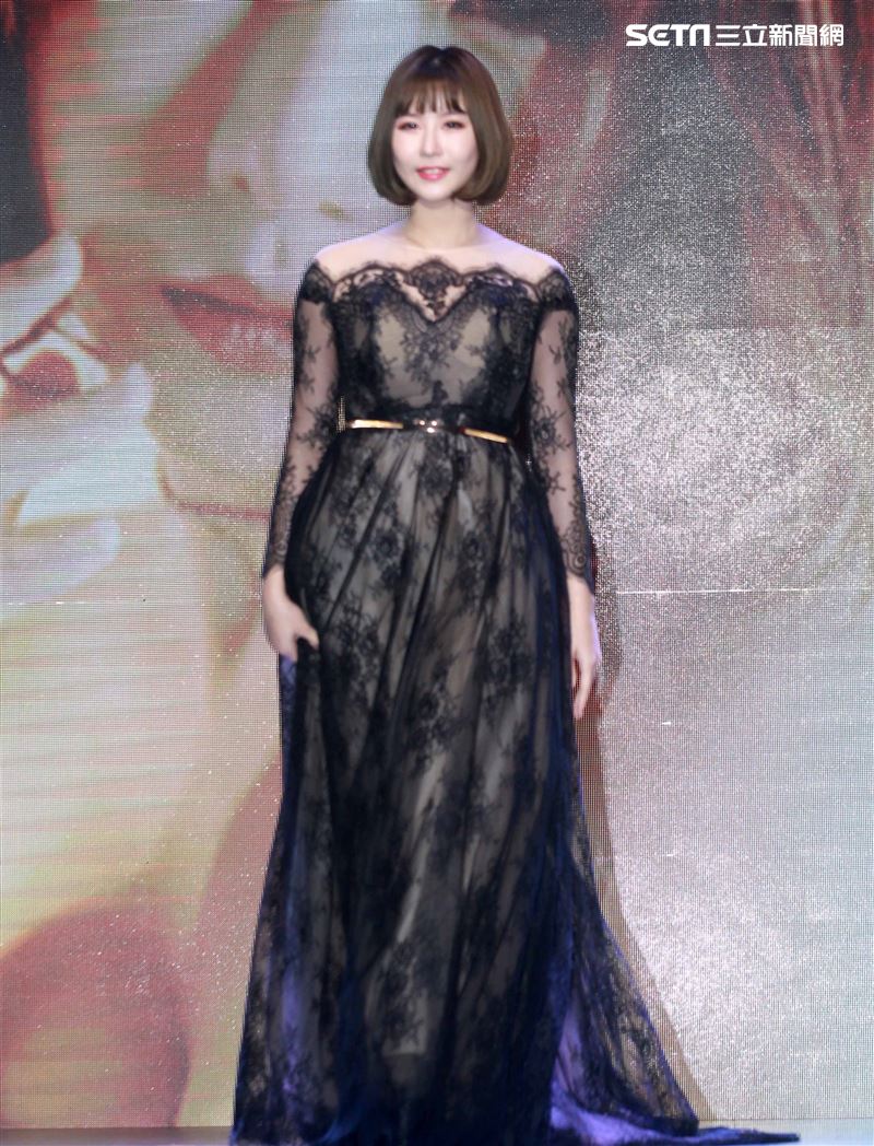 第一屆JKF百大女郎第二名Sylvia希維亞。（記者邱榮吉/攝影）