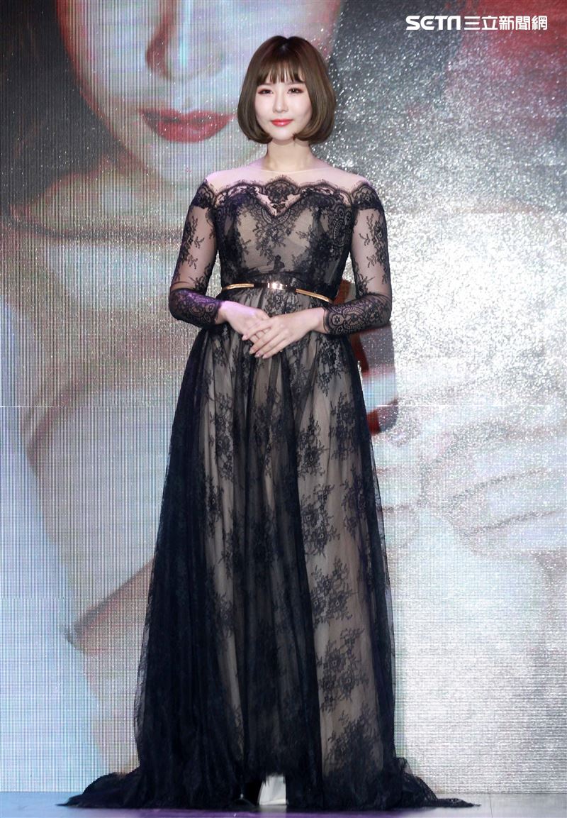 第一屆JKF百大女郎第二名Sylvia希維亞。（記者邱榮吉/攝影）