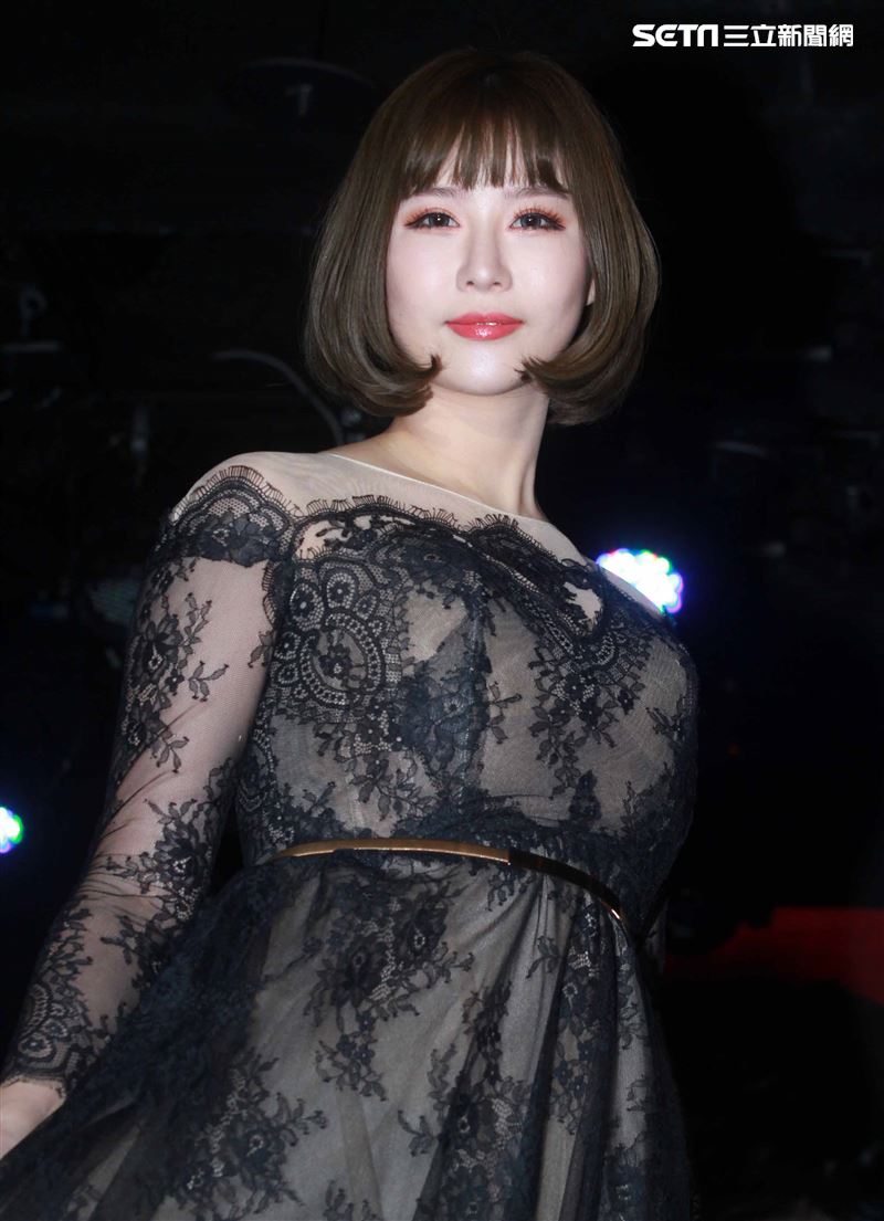 第一屆JKF百大女郎第二名Sylvia希維亞。（記者邱榮吉/攝影）