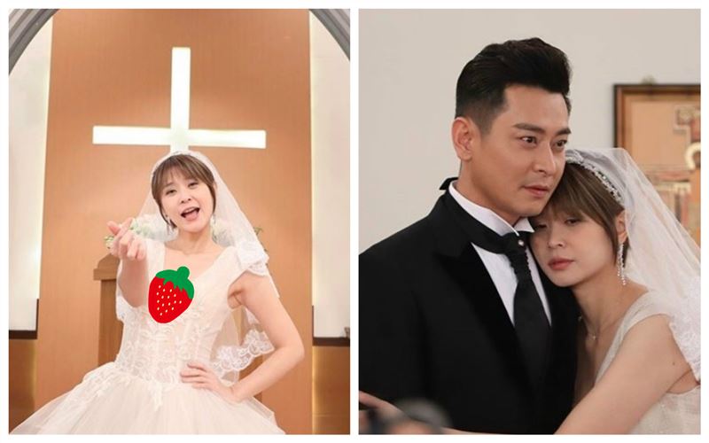無畏老公睡別人！李燕穿爆乳婚紗再嫁