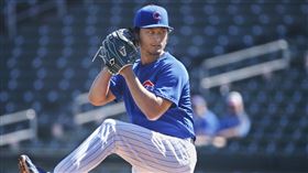  ▲美國職棒大聯盟小熊隊達比修有。（圖／美聯社／達志影像）