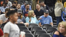 ▲爵士、雷霆觀眾被疏散。（圖／美聯社／達志影像）