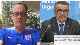 湯姆漢克,譚德塞（圖／翻攝自Thomas Hanks IG,資料照）