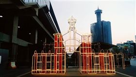 台鐵「光的記憶」花燈作品。（圖／台鐵提供）