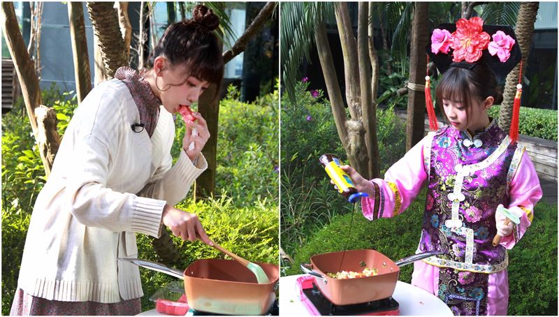 女神下廚超荒唐！巧克力、西瓜全入鍋