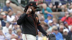 ▲舊金山巨人投手Johnny Cueto將擔任2020年開幕戰先發投手。（圖／美聯社／達志影像）