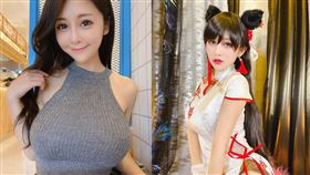 安希身材惹火胸圍驚人。（圖／翻攝自安希IG）