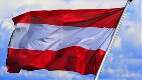奧地利,國旗 (圖/翻攝自pixabay