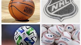 ▲北美四大運動NBA、NHL、MLS、MLB全都因為武漢肺炎暫停。（圖／翻攝自ESPN IG）