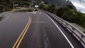 花蓮,花東縱谷,貨車,煞車,機車,台9線公路,逆向行駛