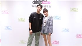 潘嘉麗、蔡閔佑。（POP Radio提供）