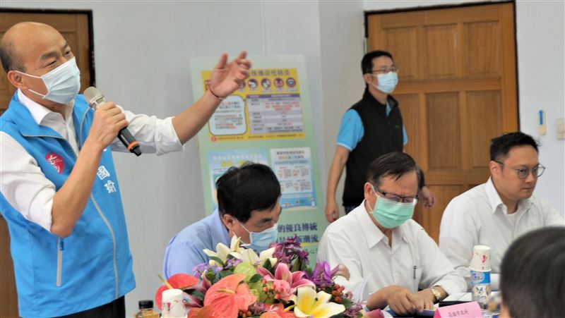 美濃請益開講　韓國瑜允保護好山好水