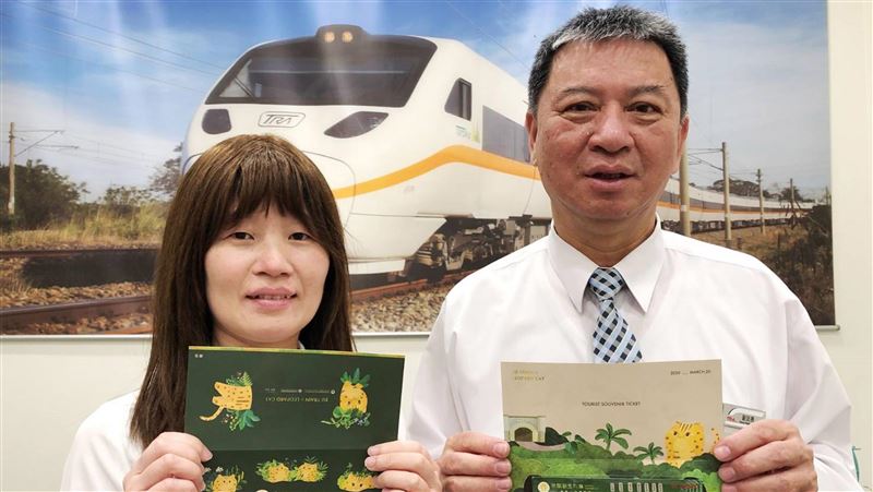 推出石虎彩繪列車　由專家審核設計