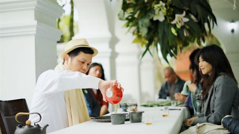 故居擺茶席　緬懷馬偕上岸148年