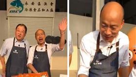 當二廚推銷石斑魚！韓國瑜坦言：我是被政治耽誤的好廚師（合成圖／翻攝自韓國瑜臉書）