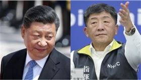 習近平、陳時中（組合圖／資料照）