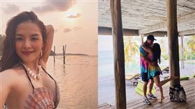 ▲泰國主持人馬修迪安（Matthew Deane）確診武漢肺炎，老婆是知名歌手莉迪亞（Lydia Sarunrat）。（圖／翻攝自IG）