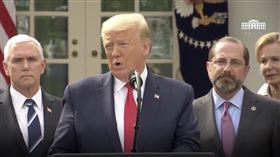 ▲美國總統川普回答女記者尖銳提問時，強調自己會接受武漢肺炎病毒檢測，而且已經在安排時間了。（圖／翻攝自白宮官方推特）