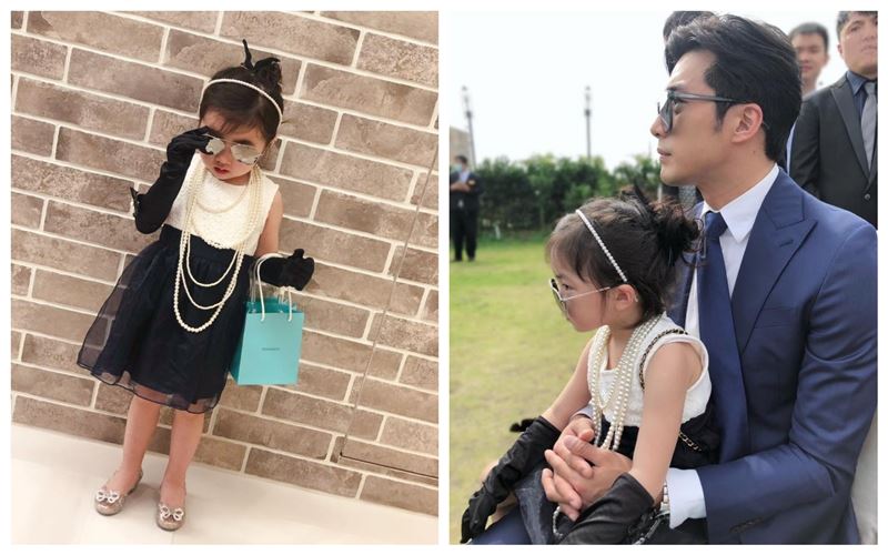 賀軍翔3歲愛女曝光　名模氣場美哭網