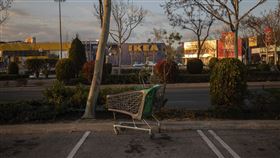 西班牙,封城,武漢肺炎,新冠肺炎。（圖／美聯社／達志影像）