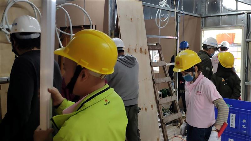 弱勢住家遭祝融　台灣心義工團助重建