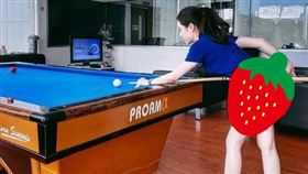 越南,業務,BMW,Lý Huỳnh Thanh Thảo,撞球（圖／翻攝自IG@Lý Huỳnh Thanh Thảo）