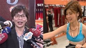 打臉蔡壁如？蔡宜芳道歉竟無「認愛」（組合圖／資料畫面、翻攝臉書）