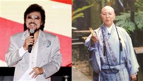 張菲,費玉清,恆述法師,欠債。圖／記者林聖凱攝影、臉書