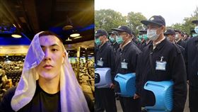 陳奕上個月默默入伍服役為期一年。（圖／翻攝自陳奕粉專）