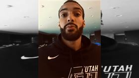 NBA首例確診球星　有話跟球迷說 武漢肺炎,猶他爵士,Rudy Gobert,防疫 翻攝自NBA官方推特